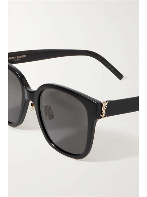 ysl heart mirror sunglasses|saint laurent oversized sunglasses.